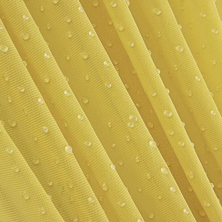 Yellow Stretch Tulle with Waterdrop Effect - Ribes y Casals