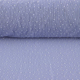 Lavender Blue Stretch Tulle with Water Drop Effect - Ribes y Casals