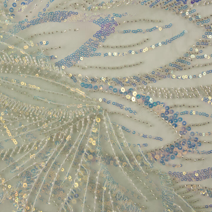 Green Sequin Tulle - Ribes y Casals