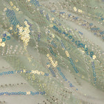 Green Sequin Tulle - Ribes y Casals