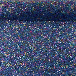 Blue Fantasy Sequin Tulle with Multicoloured Sequins - Ribes y Casals