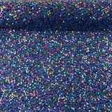 Blue Fantasy Sequin Tulle with Multicoloured Sequins - Ribes y Casals
