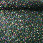 Green Fantasy Tulle with Multicoloured Sequin Fabric - Ribes y Casals