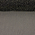 Black Tulle with Iridescent Beading - Ribes y Casals