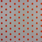 Semi-Rigid Red Polka Dot Tulle - Ribes y Casals