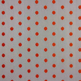 Semi-Rigid Red Polka Dot Tulle - Ribes y Casals