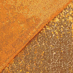 Orange sequin tulle - Ribes y Casals