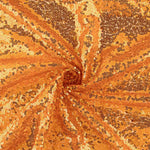 Orange sequin tulle - Ribes y Casals