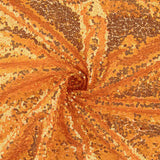 Orange sequin tulle - Ribes y Casals