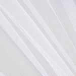 Illusion Tulle Fabric White - Ribes y Casals