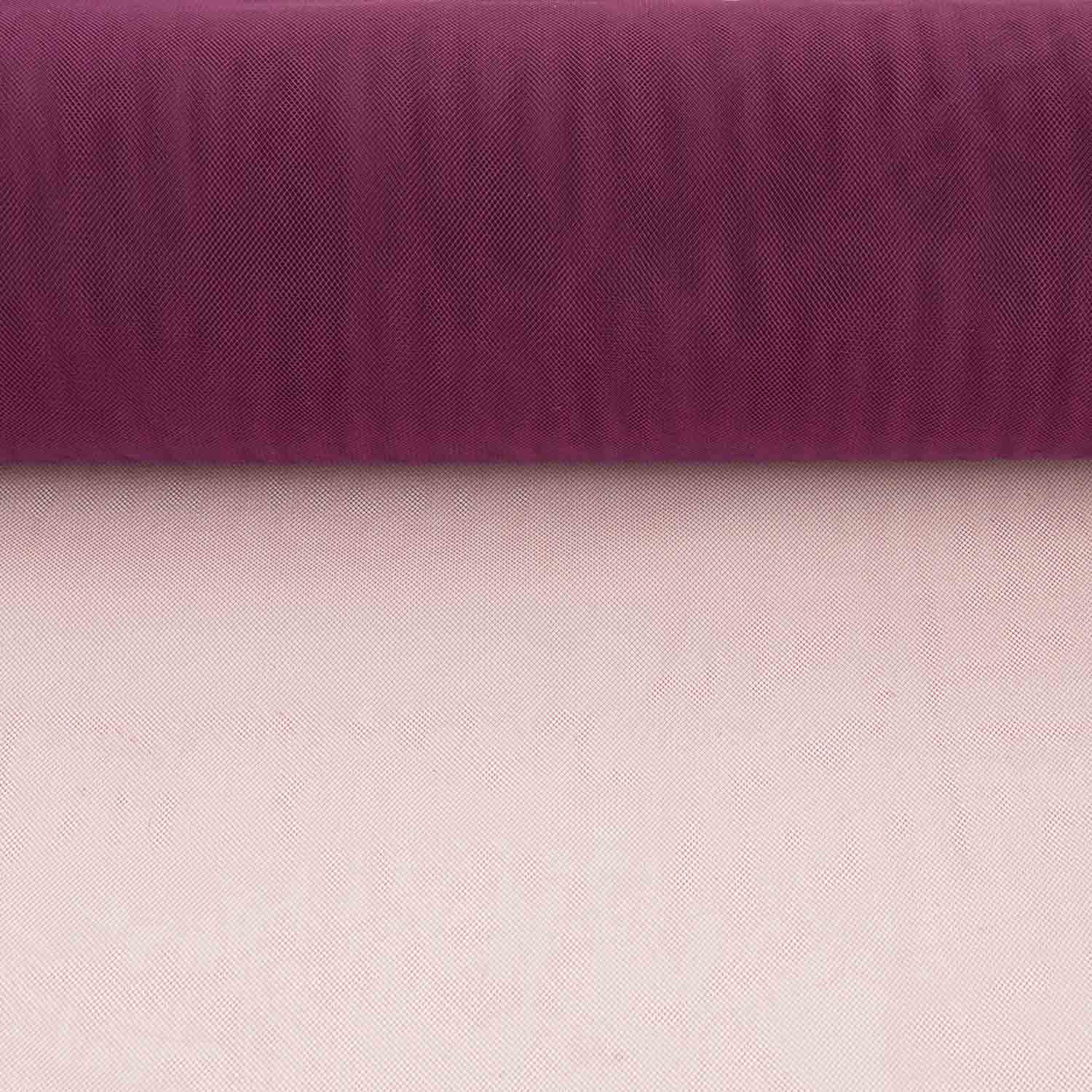 Tulle Illusion Garnet Fabric - Ribes y Casals
