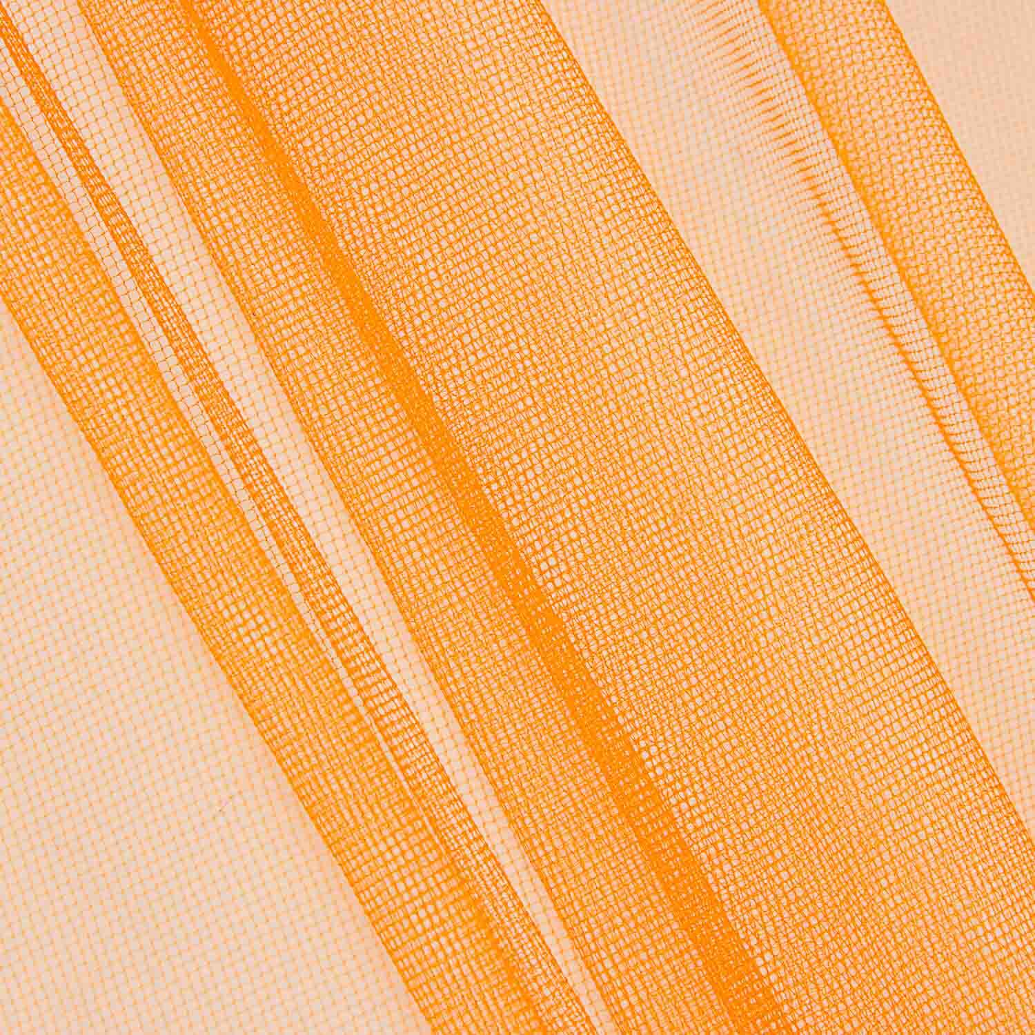 Illusion Tulle Fabric Orange - Ribes y Casals