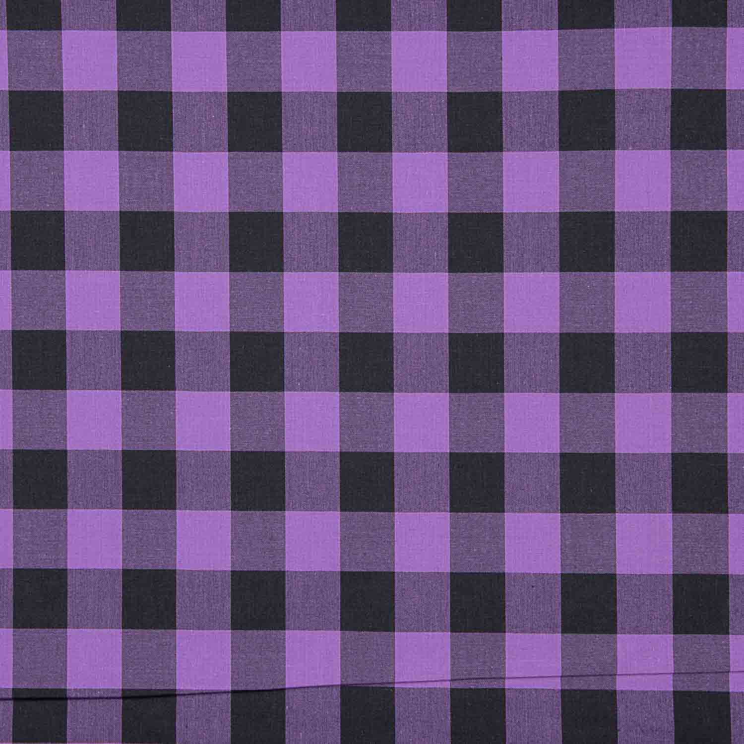Lilac and Black Cachirulo Checks - Ribes y Casals