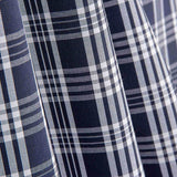 Gingham pattern in navy blue and white - Ribes y Casals