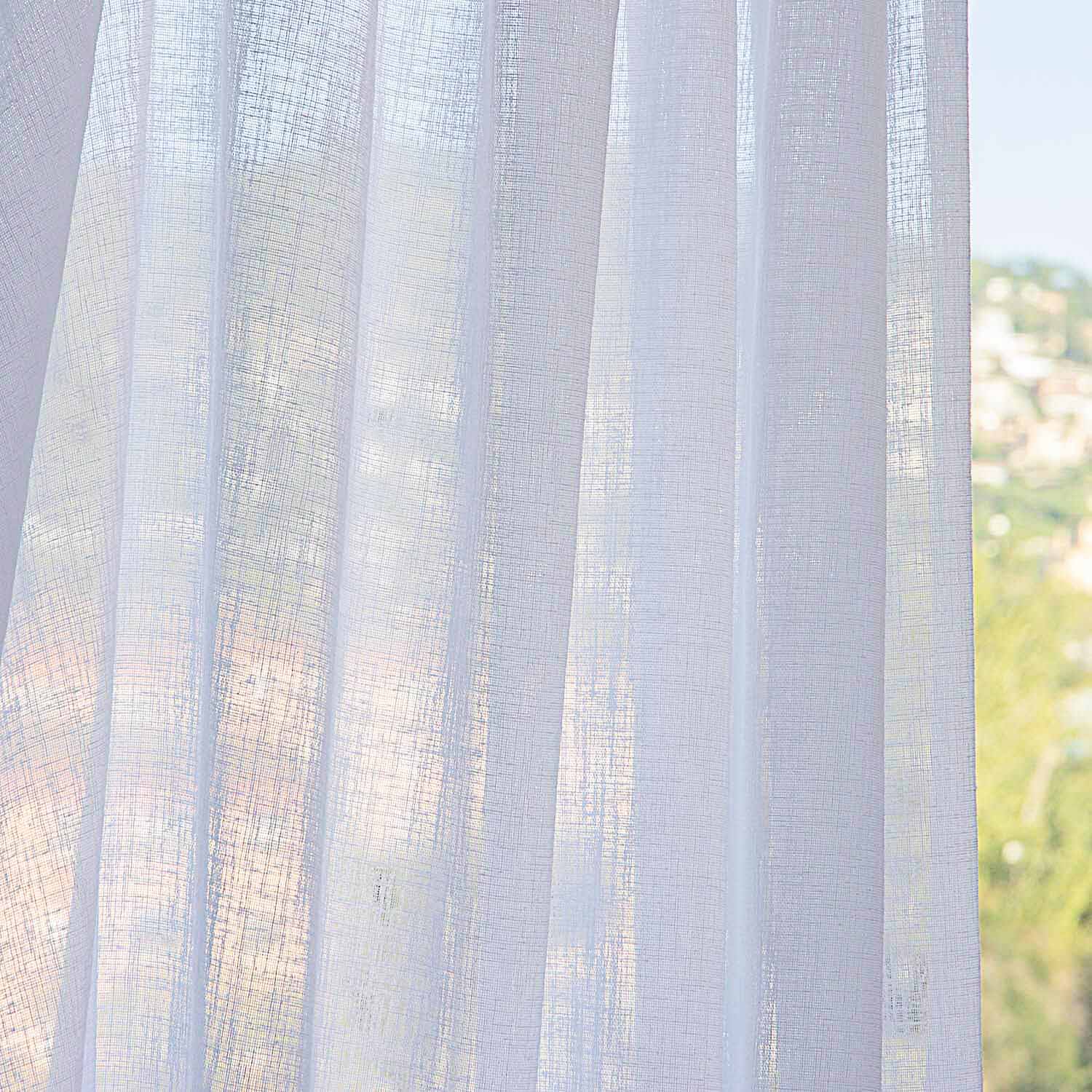White Etamin Sheer - Ribes y Casals