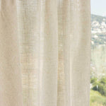 Natural Linen Colour Mesh Sheer - Ribes y Casals