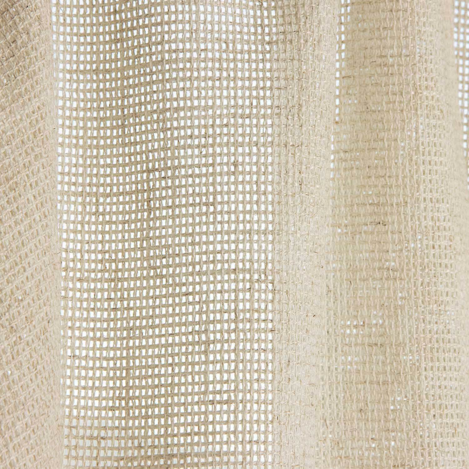 Natural Linen Colour Mesh Sheer - Ribes y Casals
