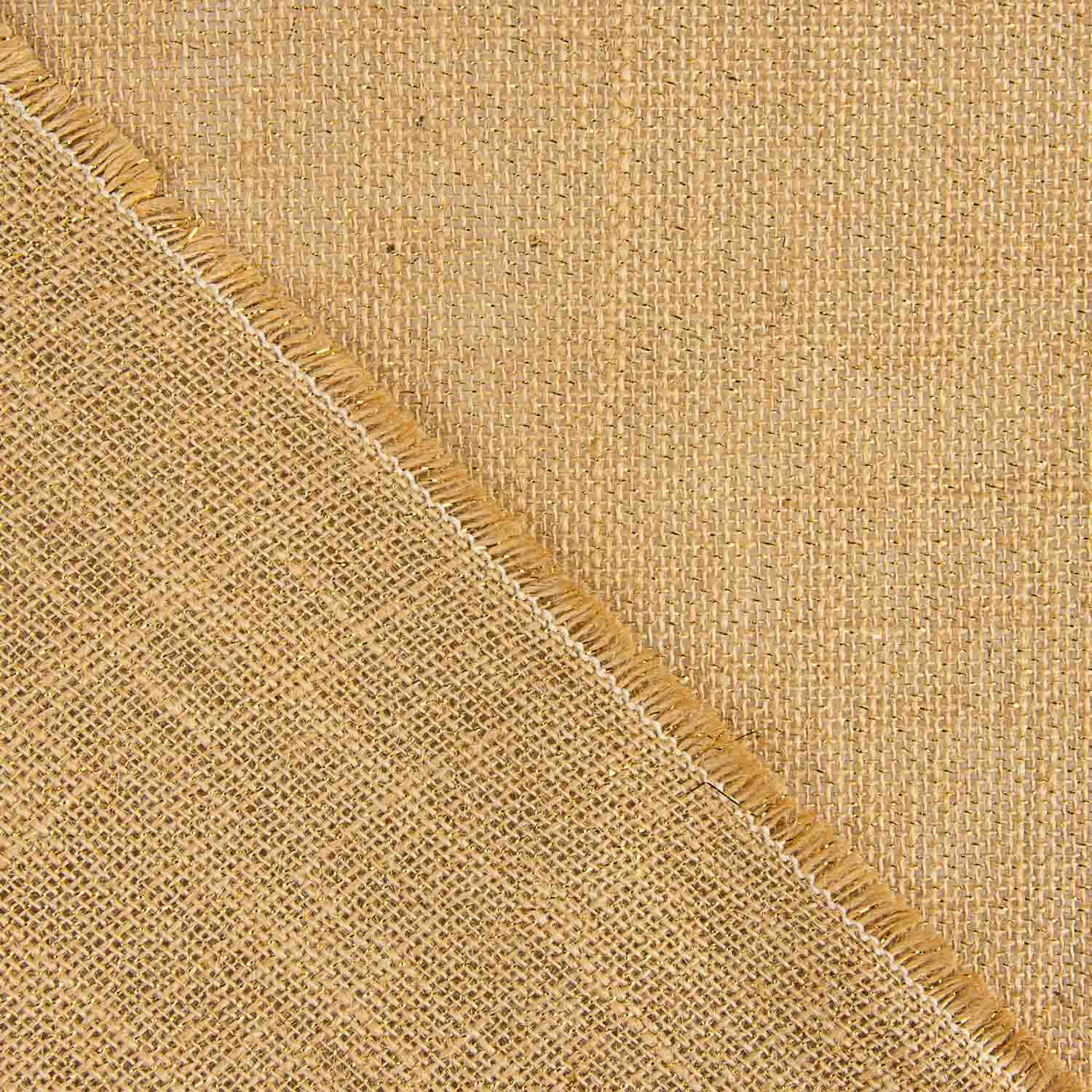Natural Beige Jute with Gold Lurex - Ribes y Casals
