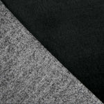 Retal Tela Abrigo Fino Pelo Sorona Negro 140x145 cm - Ribes y Casals