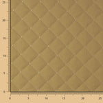 Reversible Quilted Fabric – Camel y Black - Ribes y Casals