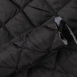 Double-Faced Quilted Fabric – Black - Ribes y Casals