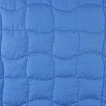 Reversible Quilted Fabric Blue and Lime - Ribes y Casals