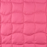 Reversible Quilted Fabric Pink and Lime - Ribes y Casals