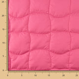 Reversible Quilted Fabric Pink and Lime - Ribes y Casals