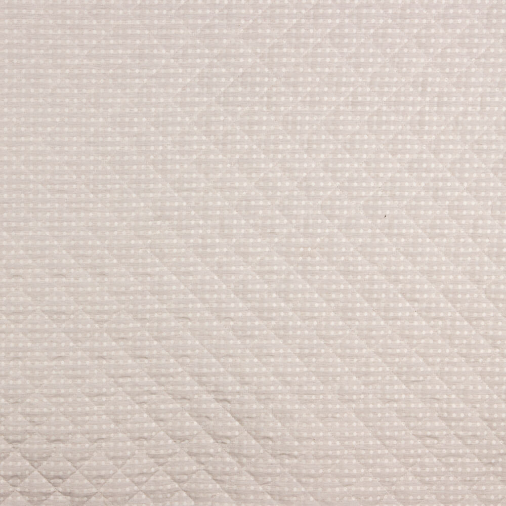 Quilted Jacquard Beige - Ribes y Casals