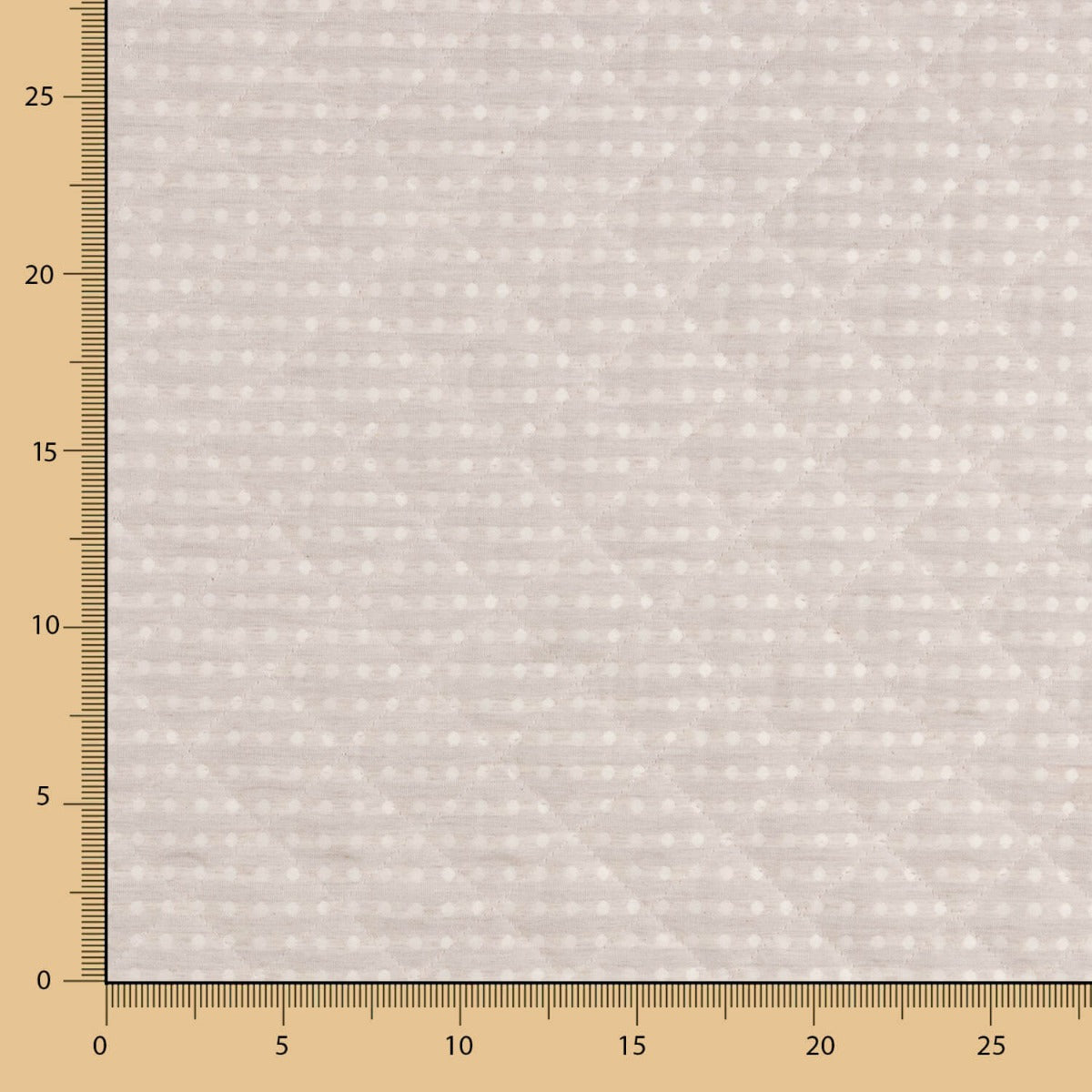 Quilted Jacquard Beige - Ribes y Casals