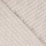 Quilted Jacquard Beige - Ribes y Casals