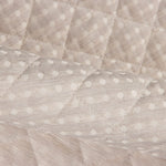 Quilted Jacquard Beige - Ribes y Casals