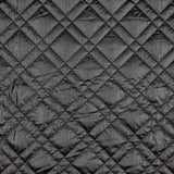 Black Water-Repellent Quilted Fabric - Ribes y Casals