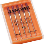 Red Alpha Heel Needles - Ribes y Casals