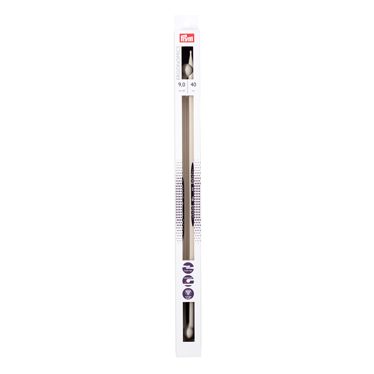 Prym - Ergonomic Knitting Needles 9 mm. 190413 - Ribes y Casals