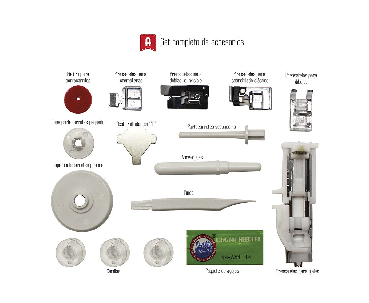 Alfa 2130 Electronic Sewing Machine - Ribes y Casals