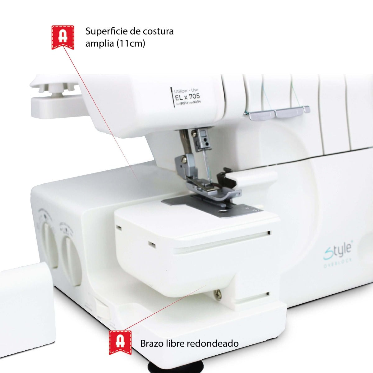 Alfa Style 8708 Overlock Overlocker - Ribes y Casals
