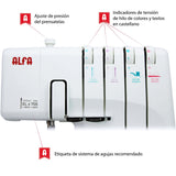 Alfa Style 8708 Overlock Overlocker - Ribes y Casals