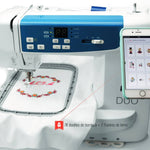 Alfa Duo Sewing Embroidery Machine With Wifi - Ribes y Casals