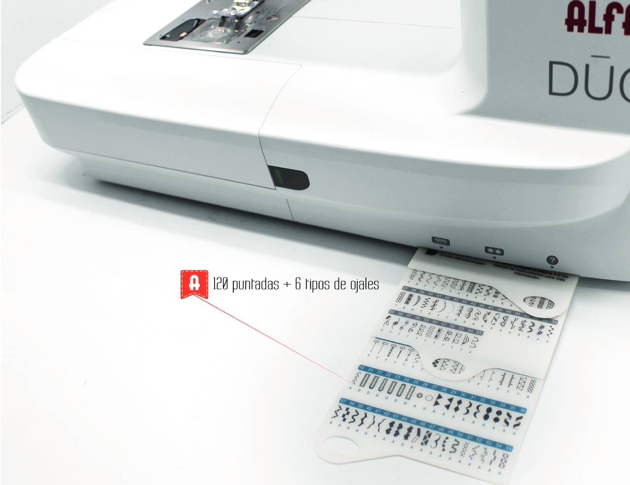 Alfa Duo Sewing Embroidery Machine With Wifi - Ribes y Casals