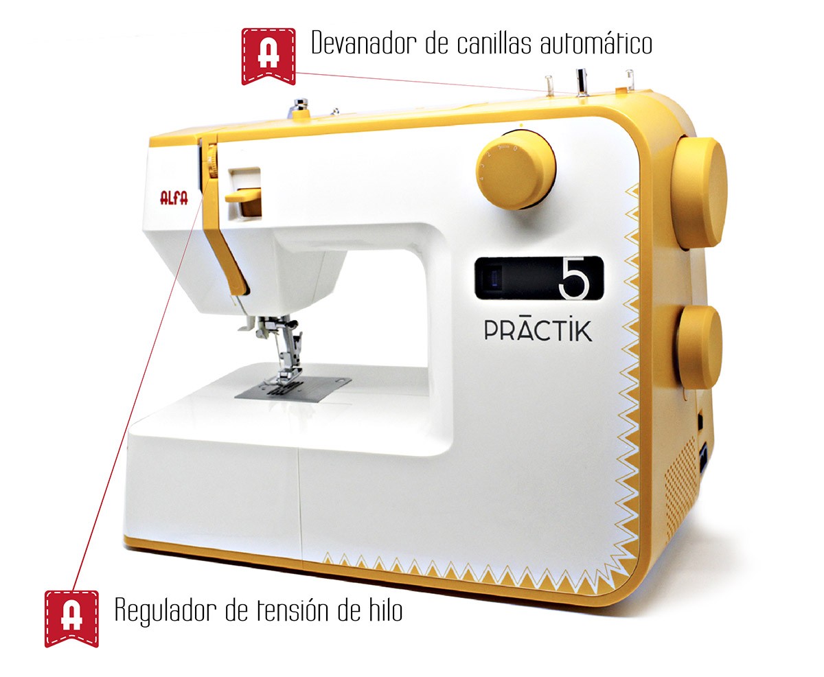 Alfa Practik 5 Sewing Machine - Ribes y Casals