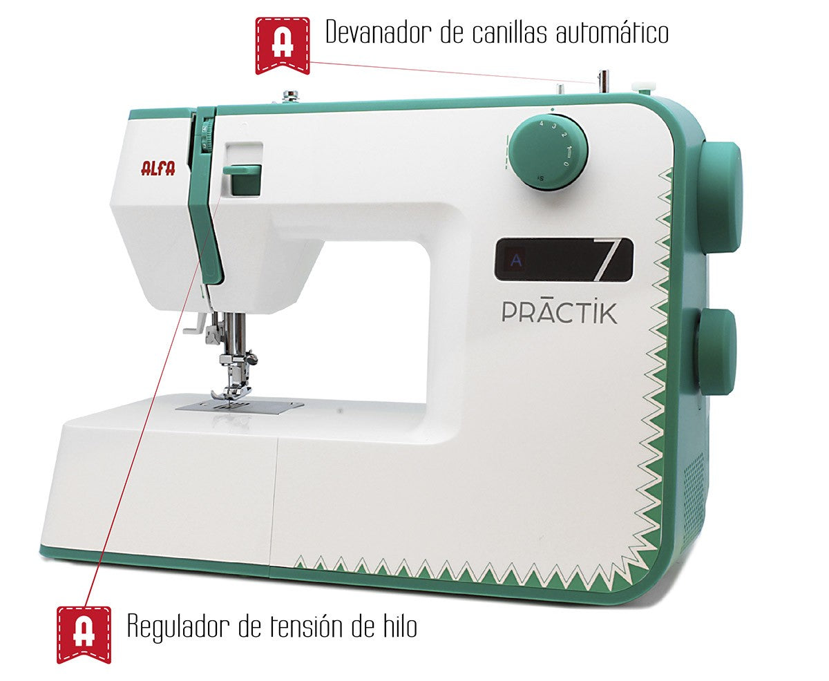 Alfa Practik 7 Sewing Machine - Ribes y Casals