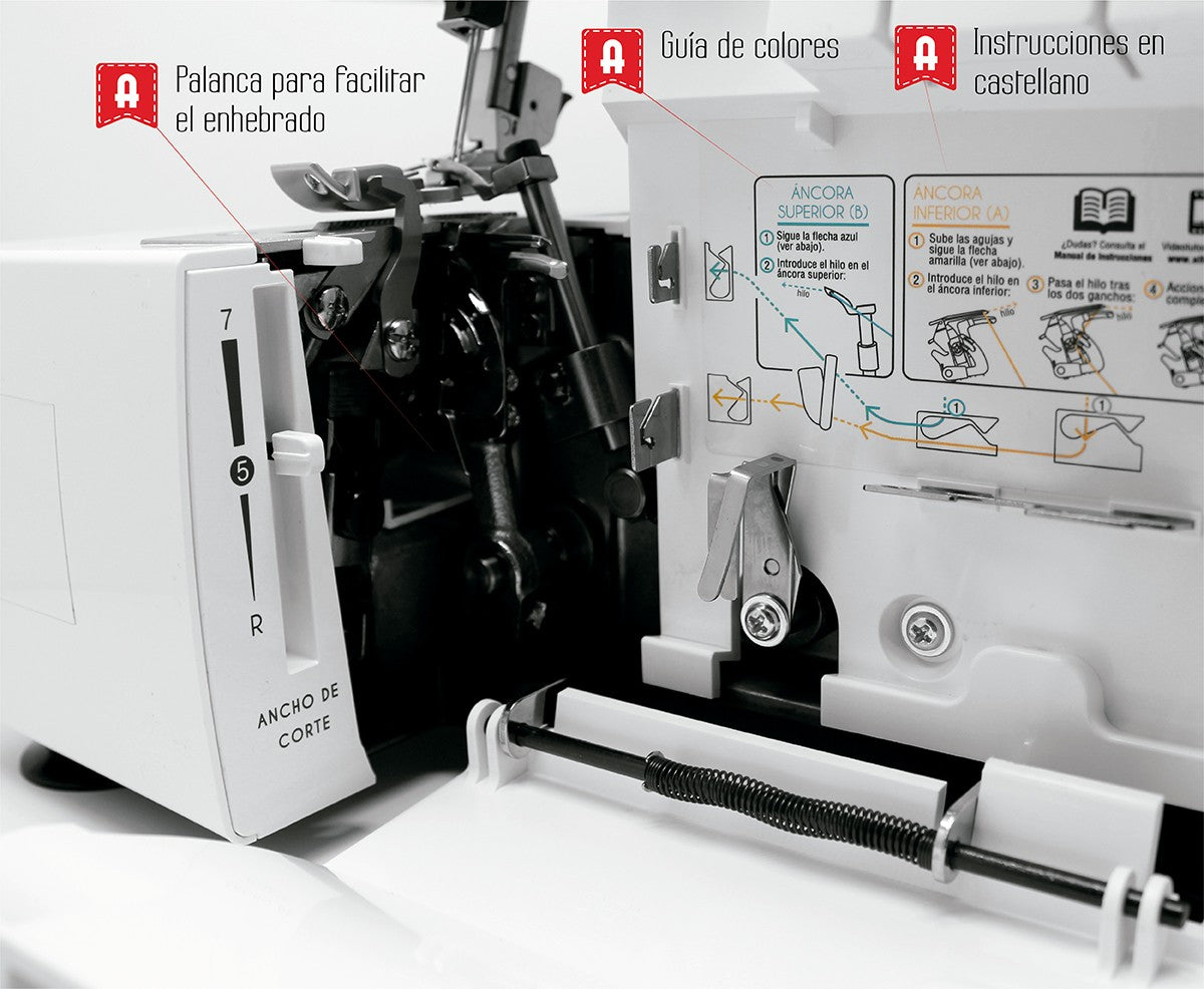 Alfa Style 8707 Overlock Overlocker - Ribes y Casals