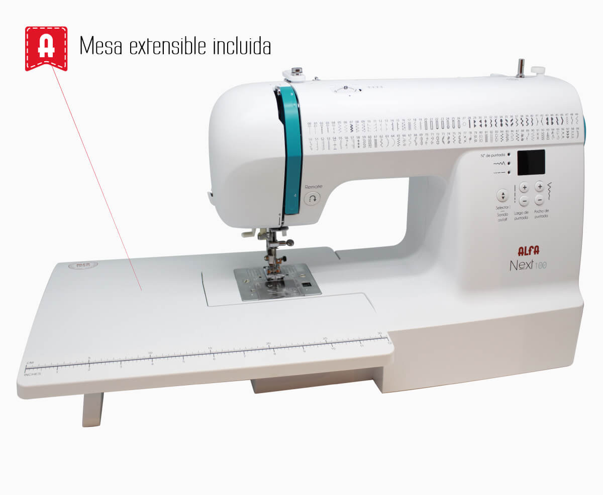 Alfa Next100 sewing machine - Ribes y Casals