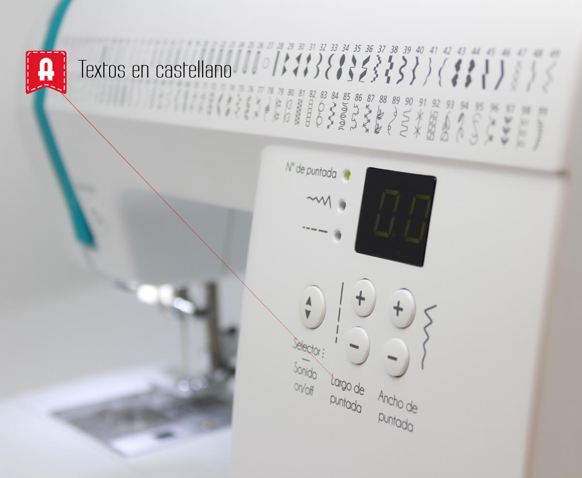 Alfa Next100 sewing machine - Ribes y Casals