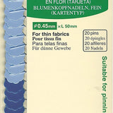 Clover Blue Flower Head Pin - Ribes y Casals