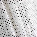 Ecru Polka Dots Cotton Poplin - Ribes y Casals