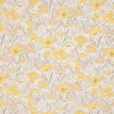 Poppies Yellow Cotton Poplin - Ribes y Casals