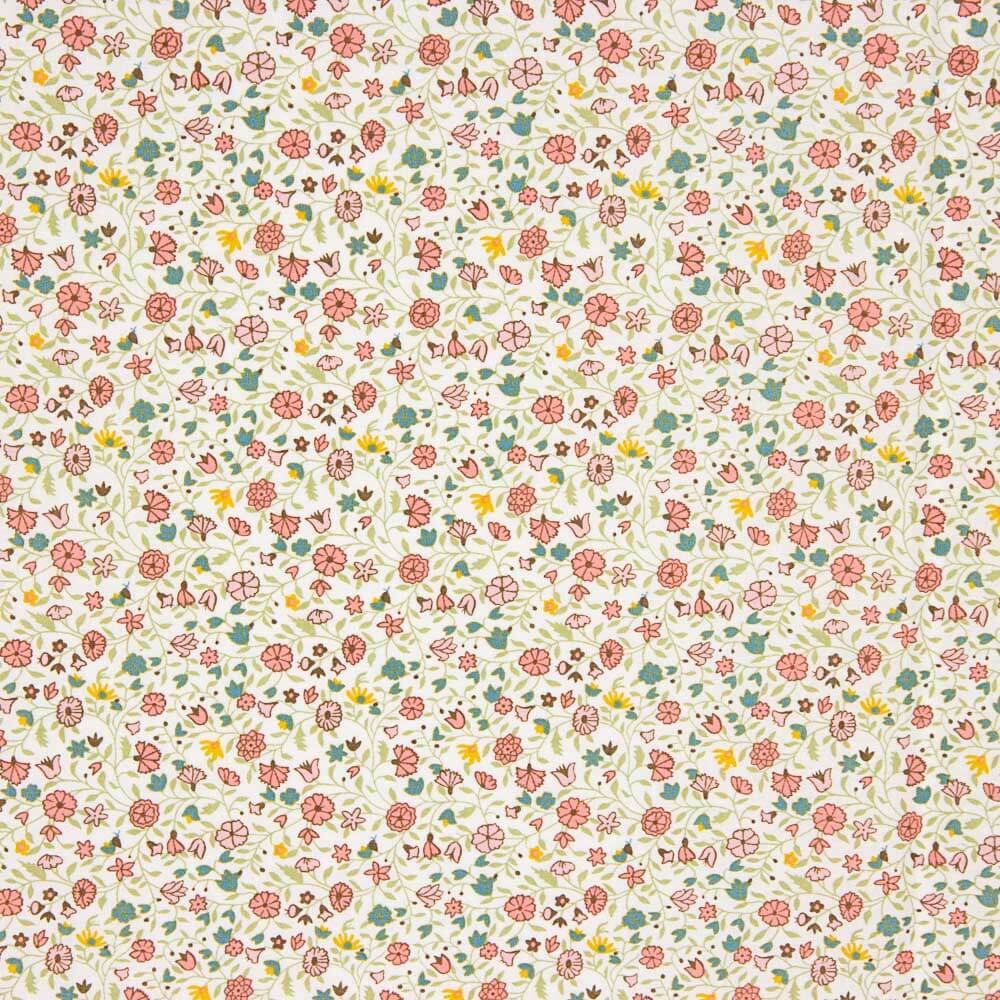 Cotton Poplin Ecru Vija - Ribes y Casals