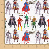 Retal Algodón Justice League 120x140 cm - Ribes y Casals